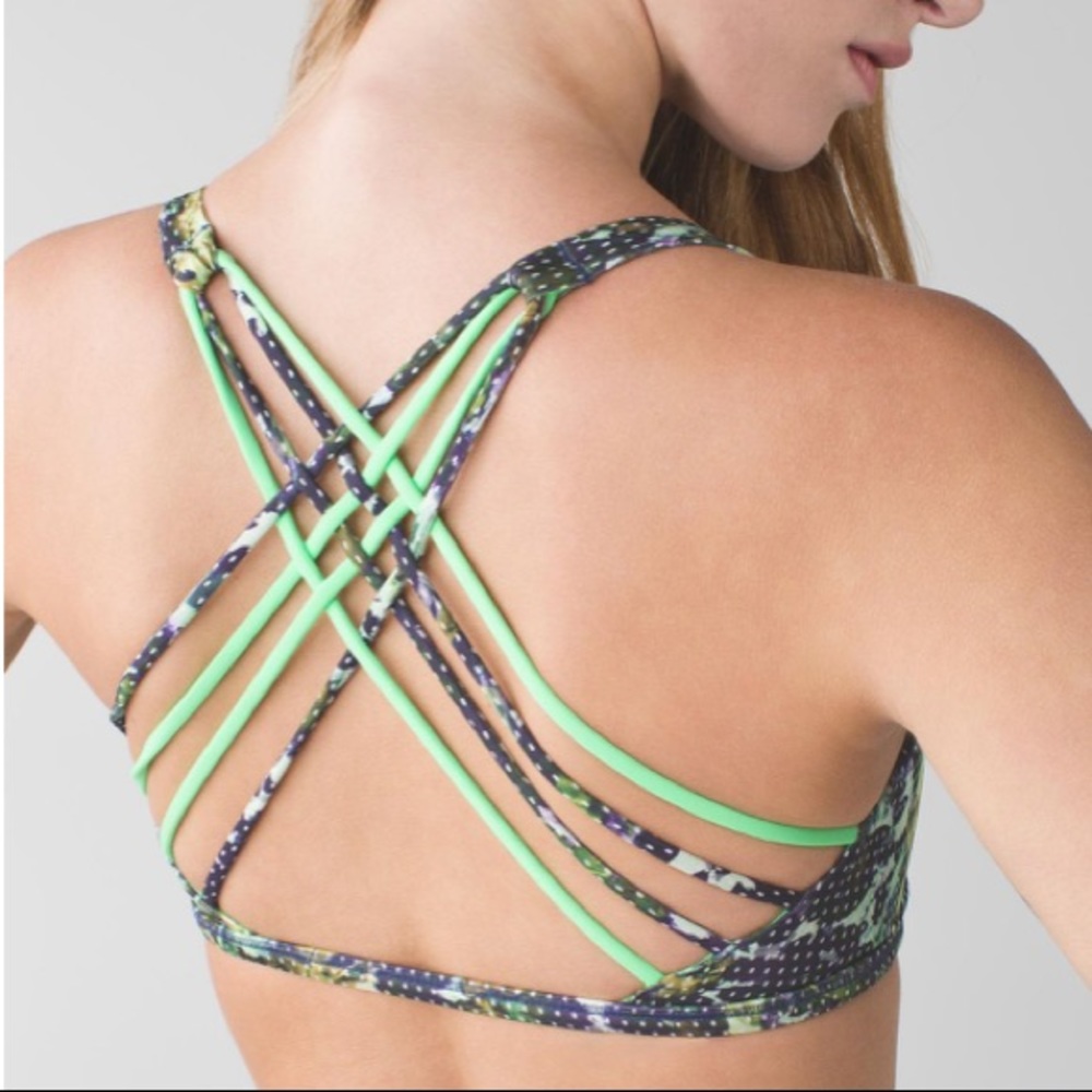 Lululemon Free To Be *Wild Floral Sport/Pistachio